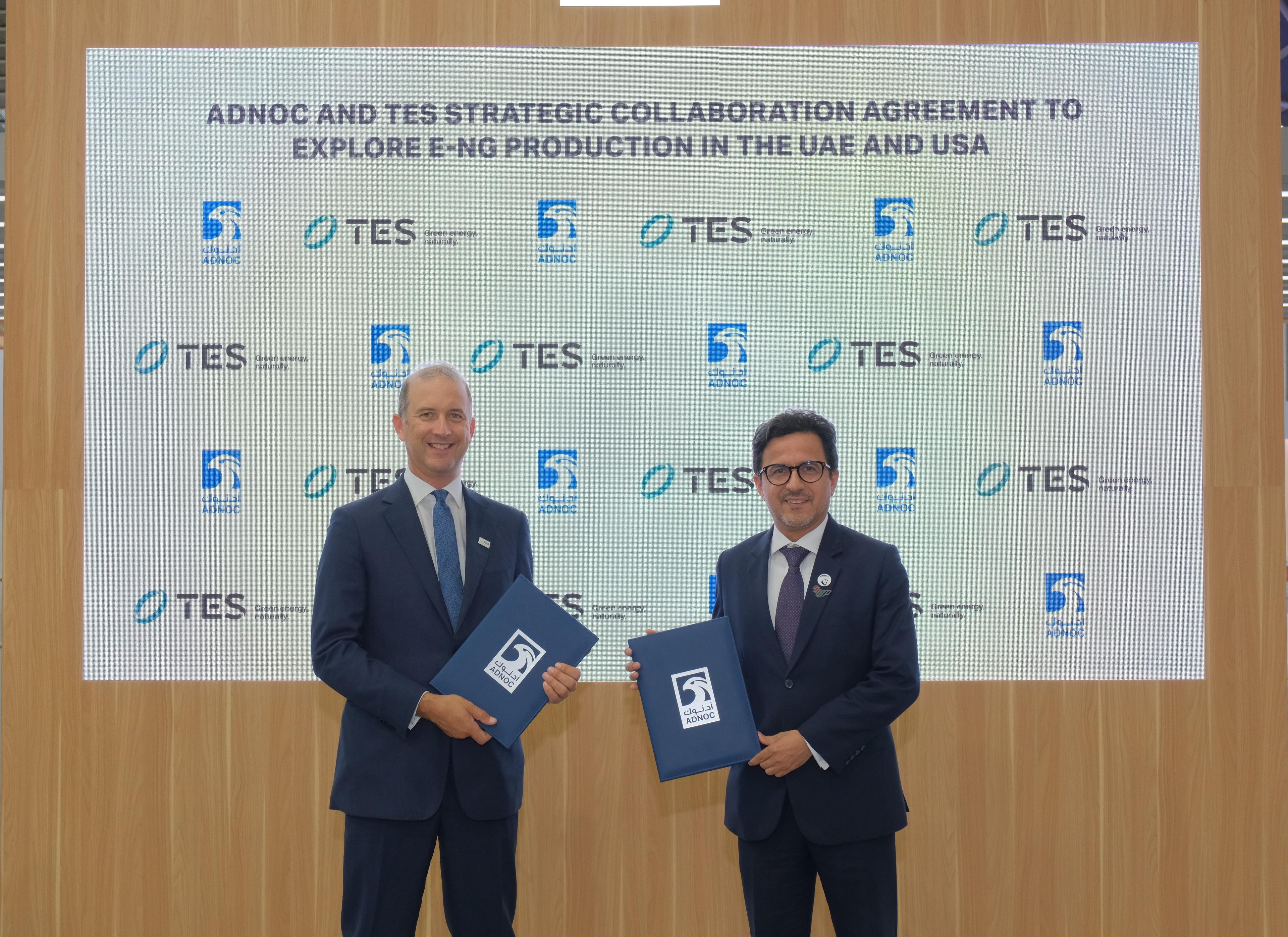 TES and ADNOC Strategic Collaboration Agreement