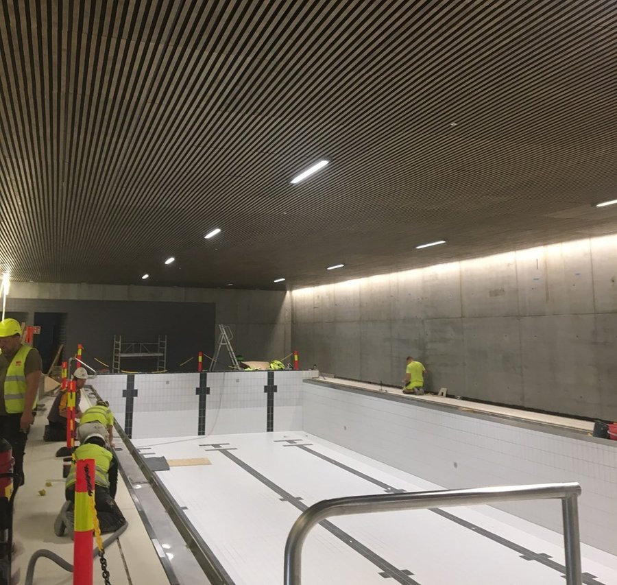 Ålesund Bybad – ferdig innredningsprosjekt