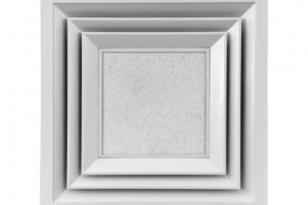 White ceiling diffuser