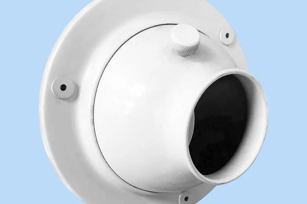 Long-throw air nozzle