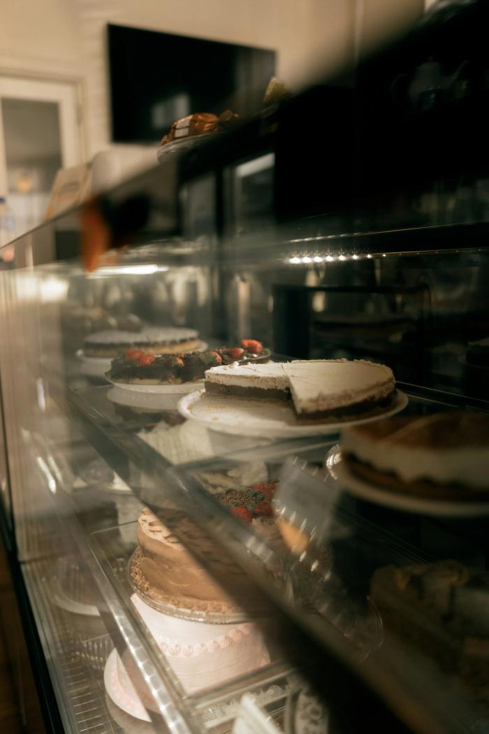 The cake counter