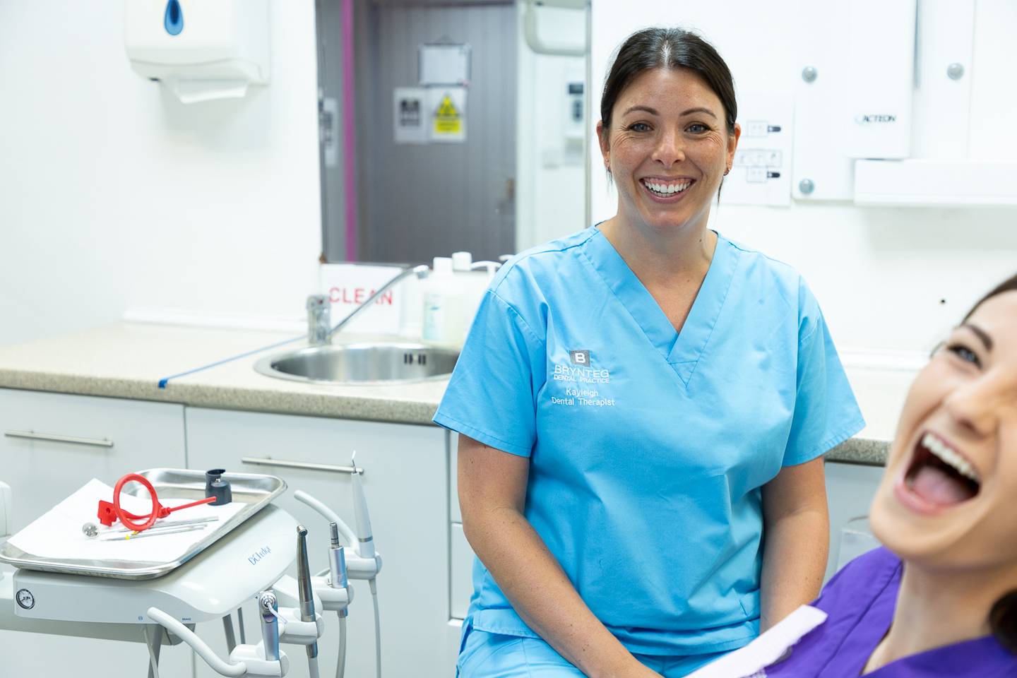 Hygiene appointement at Brynteg Dental