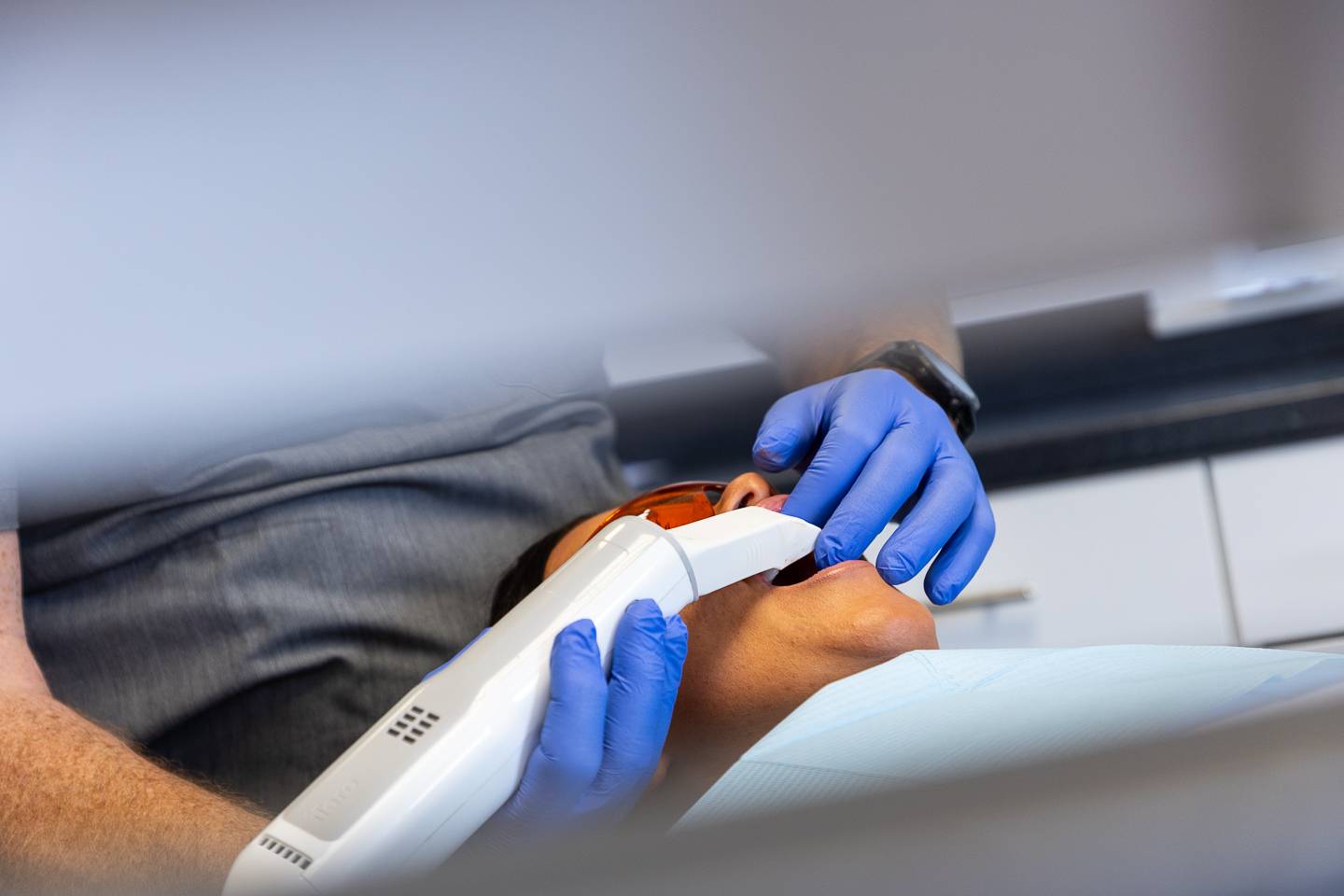 Oral scan at Brynteg Dental