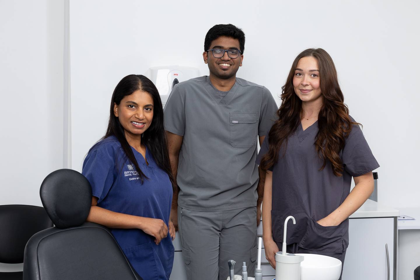 Friendly dental clinicians at Brynteg Dental