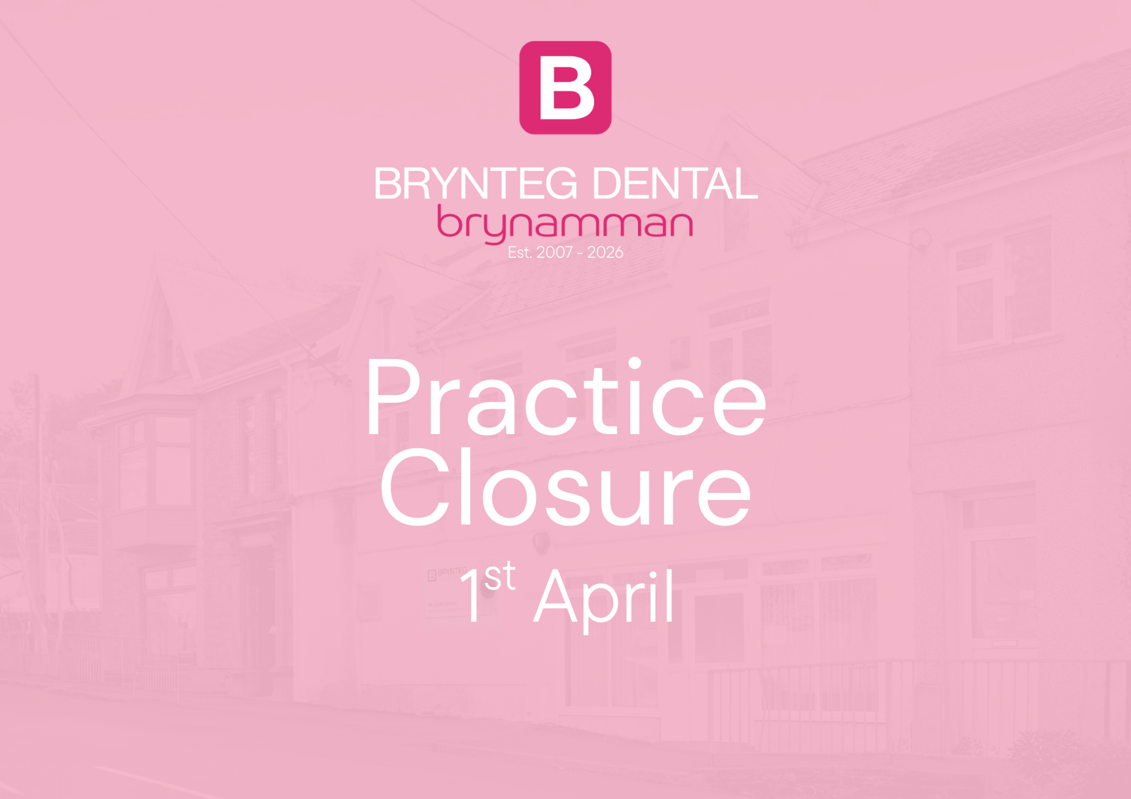 Brynamman Practice Closure