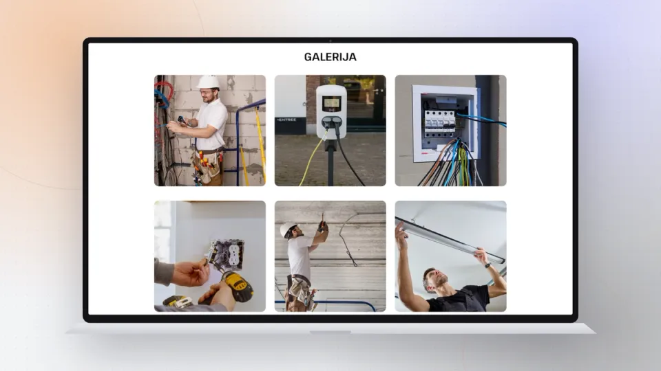 Galerija projekata na sajtu ElektroMil