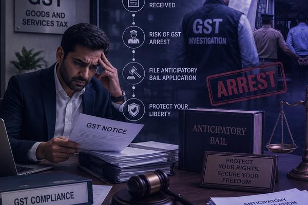Fear of GST Arrest? How Directors Can Get Anticipatory Bail in Delhi NCR