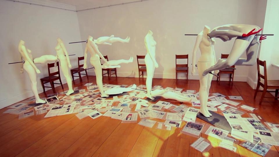 AU BUT — solo sculpture exhibition, 18 February to 25 March 2018, Galerie d'Art du Parc, Trois-Rivières, Québec.