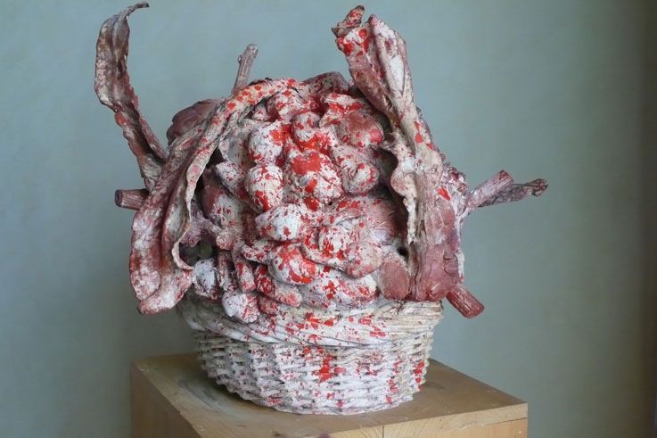 "UN GAIO CESTO D`AMOR CHE AMOR NON E` MAI" (A playful basket of love that love will never be)
