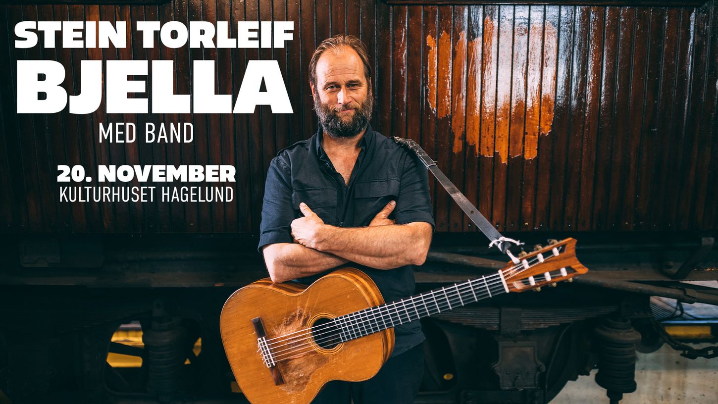 Stein Torleif Bjella med band 20. november i kulturhuset hagelund