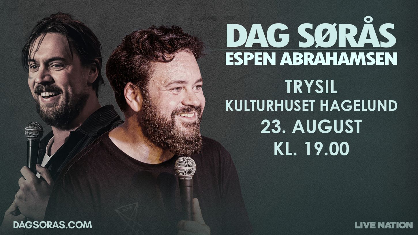 Trysil, kulturhuset hagelund 23. august klø. 19.00
