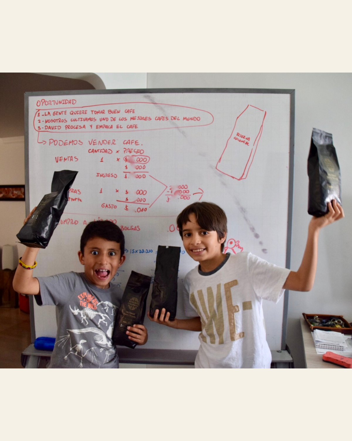 Una idea nacida de los hijos