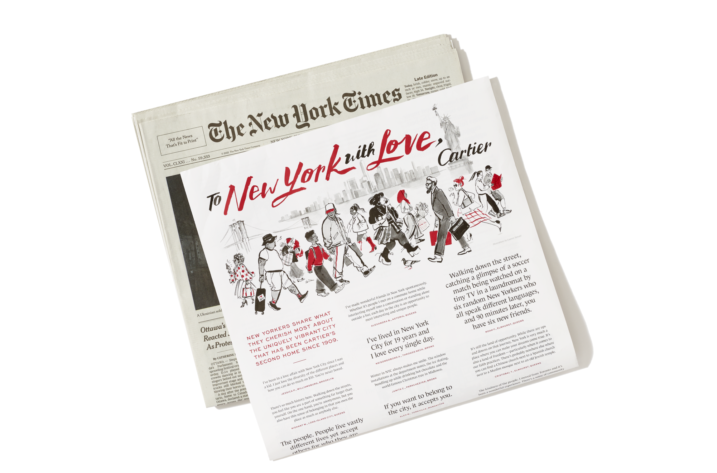 New York Times Advertising