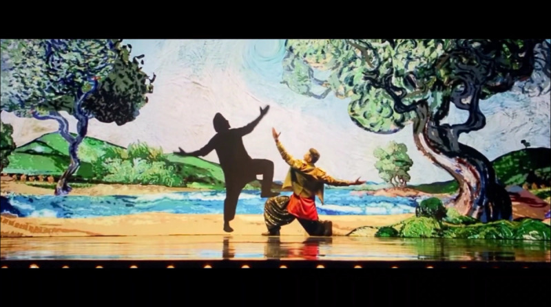 Immersive LED content to complement the choreographed dance performance