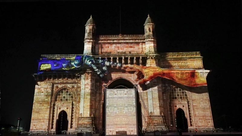 Caltex India Launch – Gateway of India Projection Mapping