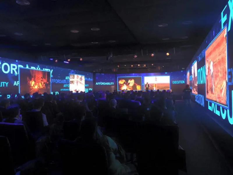 A breathtaking 270-degree immersive LED experience for Suzlon