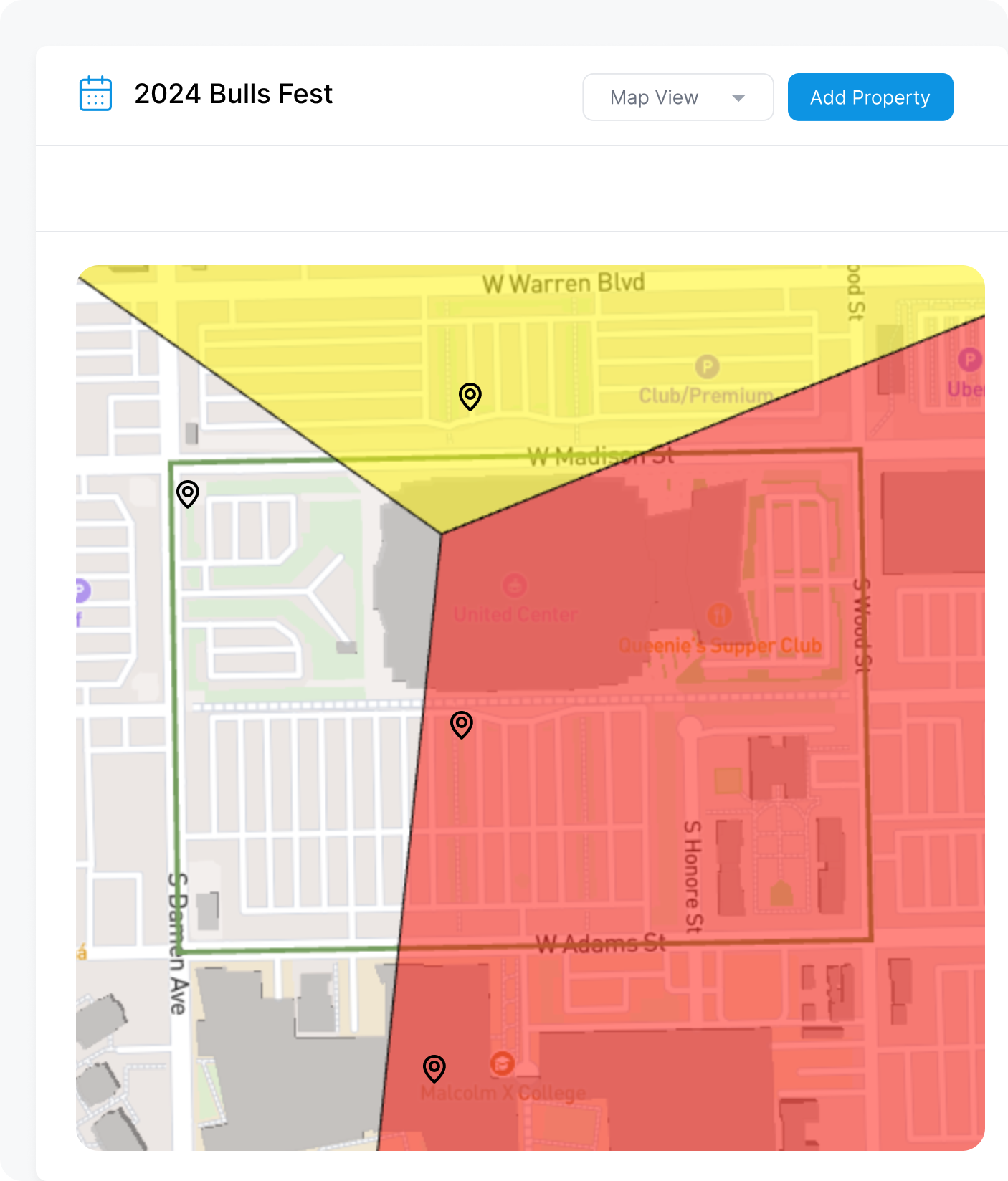 large scale events bulls fest maps 