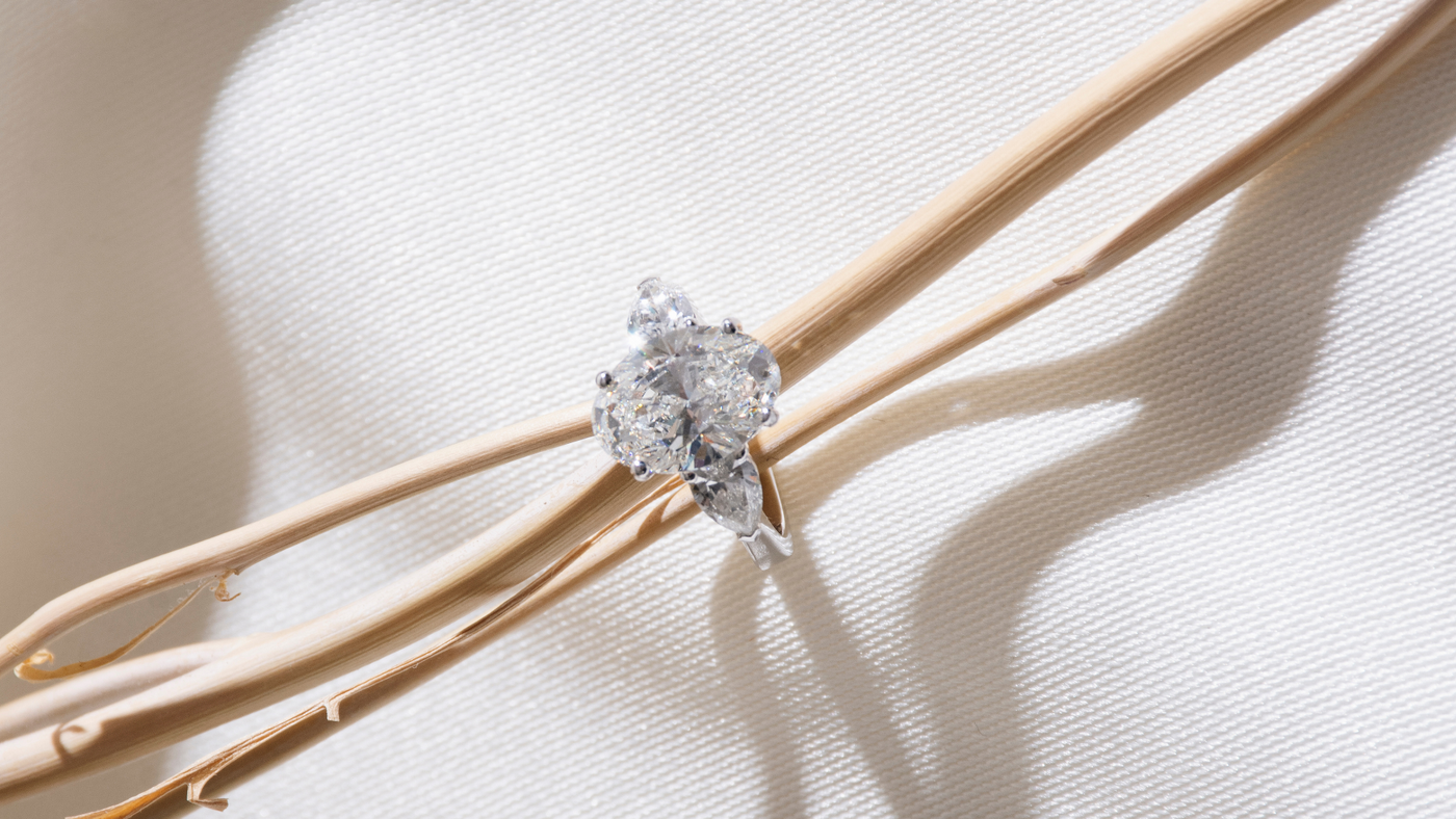 A brilliant-cut diamond