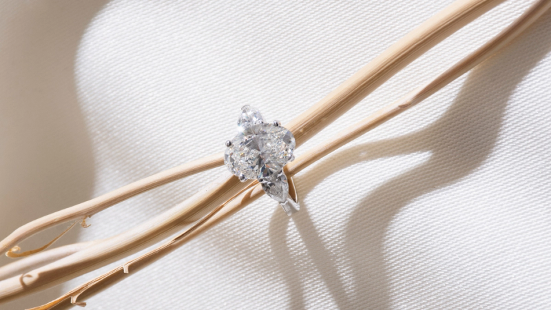 A brilliant-cut diamond