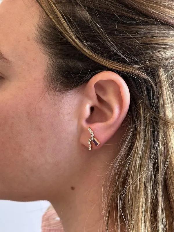Earring No. 16, LM Gems