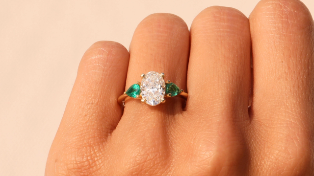 Engagement Ring No. 39, LM Gems