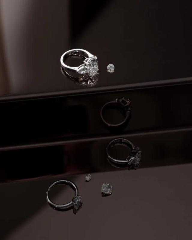 Engagement Ring No. 28, LM Gems
