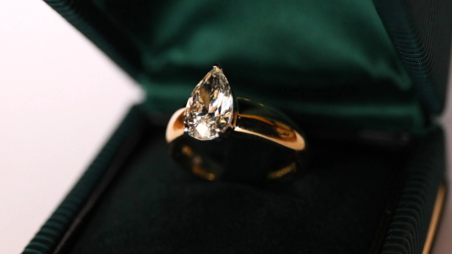 Engagement Ring No. 36, LM Gems
