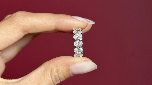 Engagement Ring No. 38, LM Gems