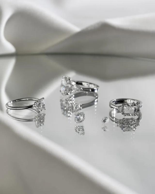 Engagement Ring No. 27, LM Gems
