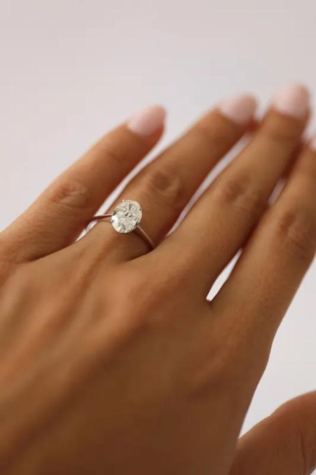 Engagement Ring No. 15, LM Gems