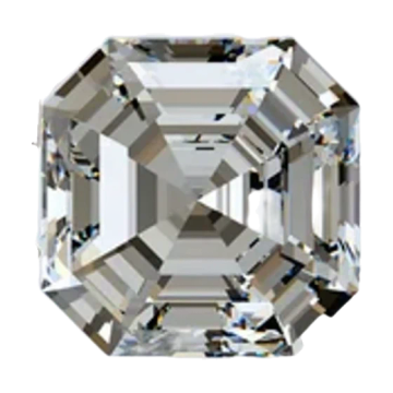 Asscher cut diamond