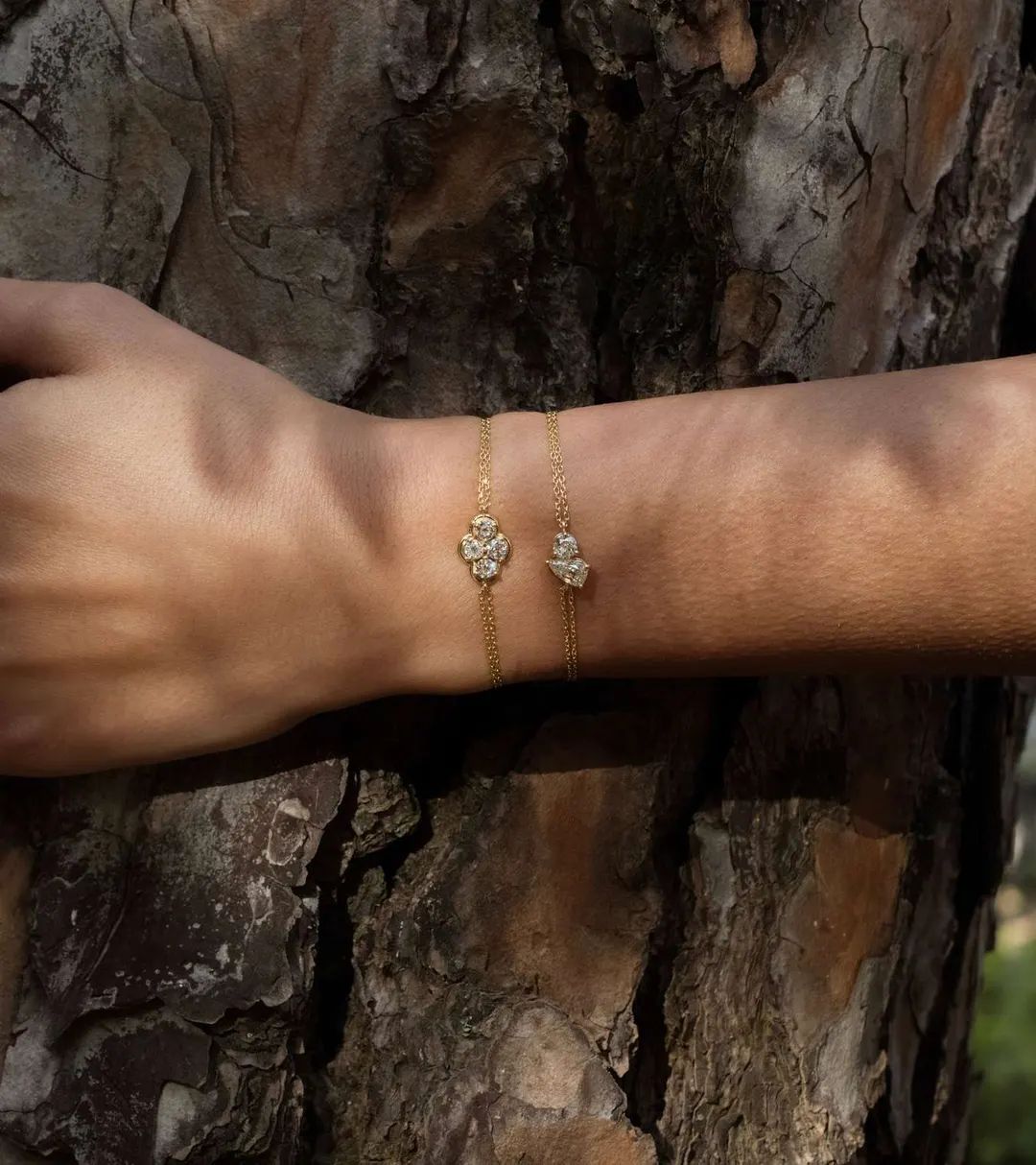 An old mine cut ring in warm light
