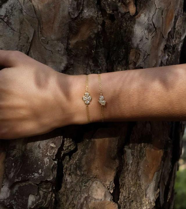 Old Mine Cut Bracelet No. 08, LM Gems