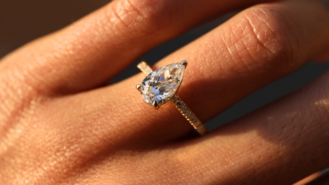Engagement Ring No. 34, LM Gems