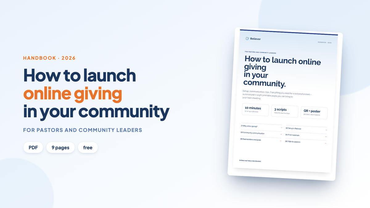 Cover of the e-book How to launch online giving in your community