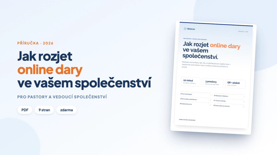 Obálka e-booku Jak rozjet online dary ve vašem společenství