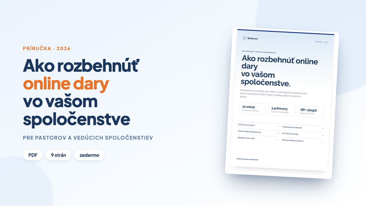 Obálka e-booku Ako rozbehnúť online dary vo vašom spoločenstve