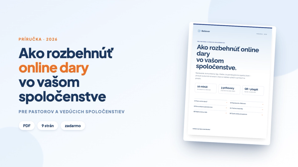 Obálka e-booku Ako rozbehnúť online dary vo vašom spoločenstve