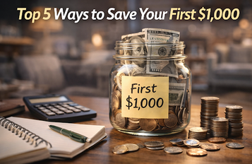 Top 5 Ways to Save Your First $1,000