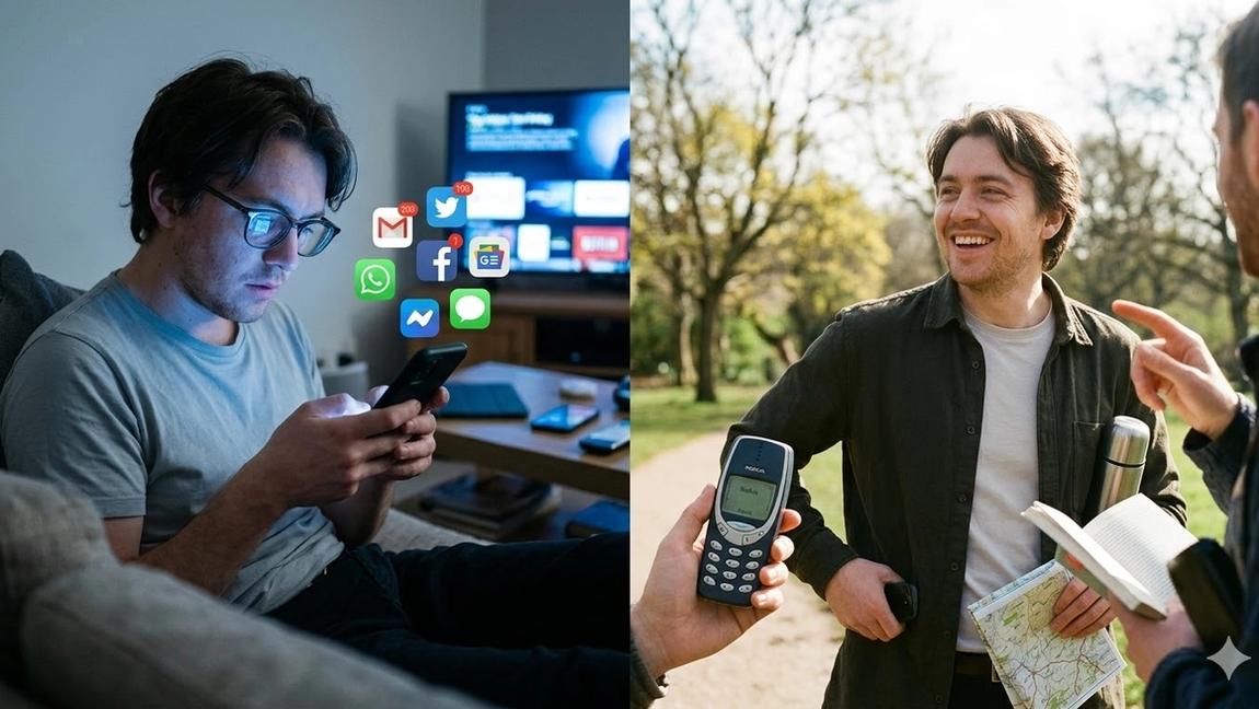 Why You Should Switch to a “Dumb Phone” One Weekend a Month