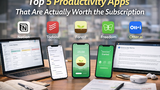 Top 5 Productivity Apps That Are Actually Worth the Subscription