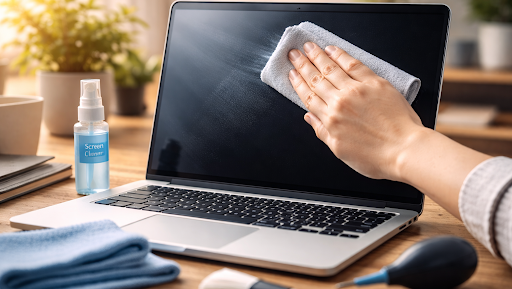 How to Clean Your Laptop Properly Without Damaging the Screen