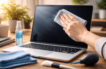 How to Clean Your Laptop Properly Without Damaging the Screen