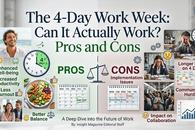 The 4-Day Work Week: Can It Actually Work? Pros and Cons