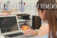 How to Stay on Top of Homework in College Without Burning Out