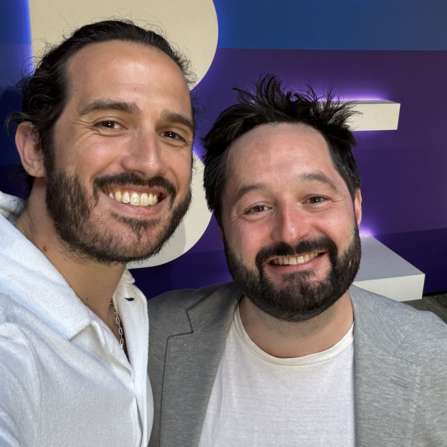 Benjamin Tincq and Jonny Everett at Breakthrough Energy Summit in London, June 2024