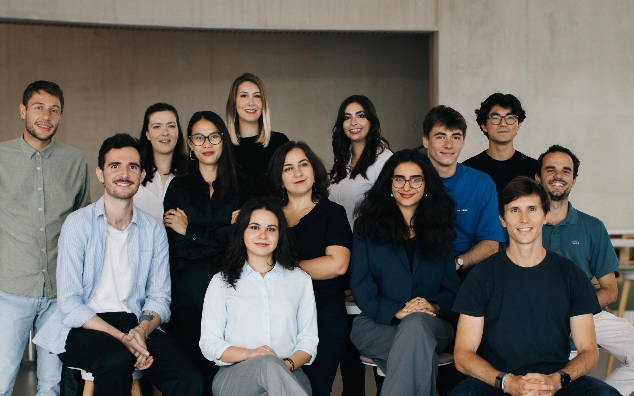 The Aerleum team in their workspace — scientists and entrepreneurs working to transform captured CO₂ into carbon-neutral chemical alternatives like sustainable methanol