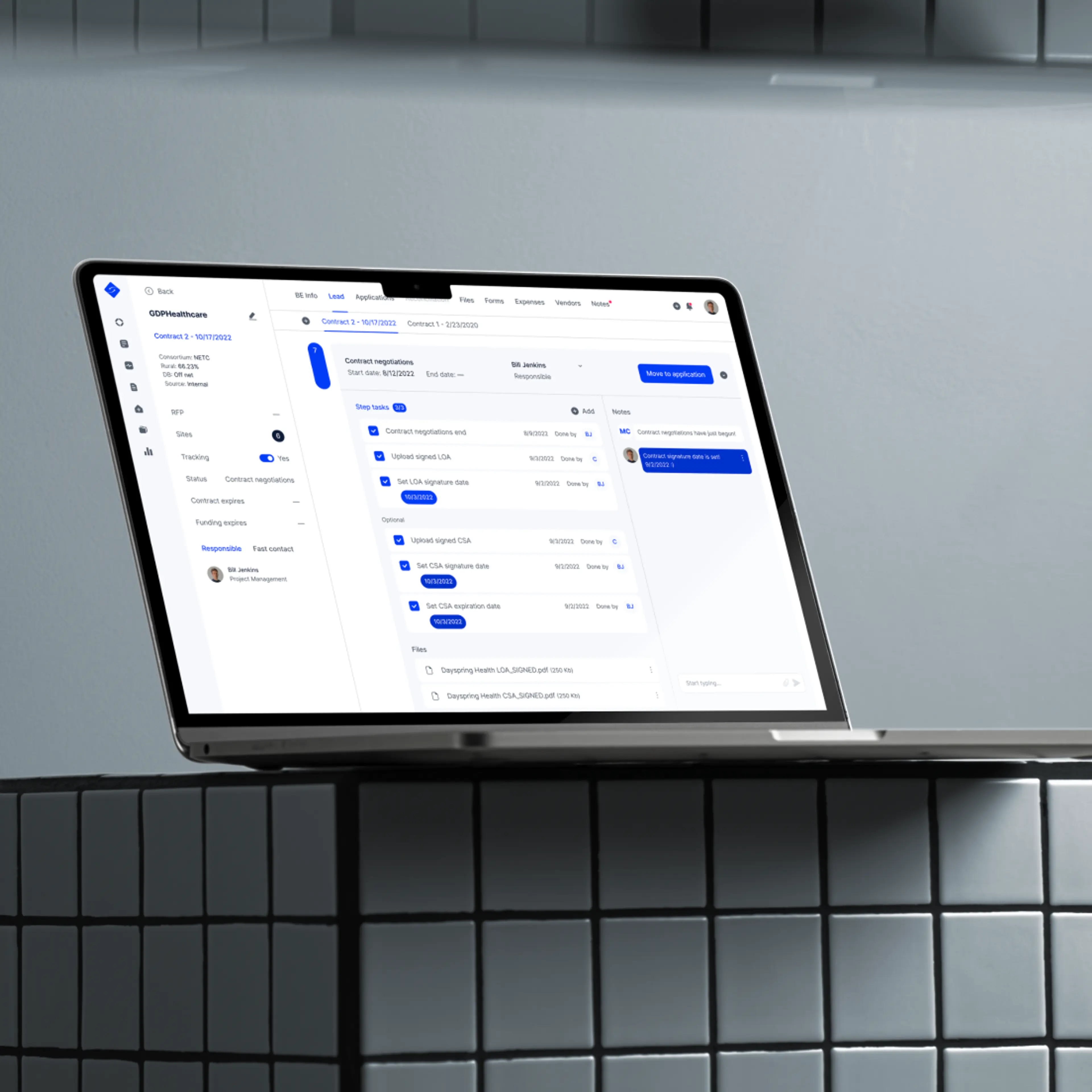 From legacy database to enterprise grant-tracking platform