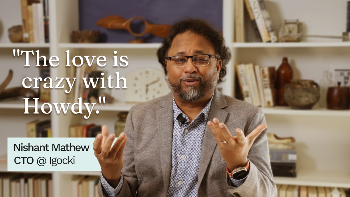 A compilation of testimonials praises Howdy, a vendor and recruiting agency, for providing high-quality, dependable candidates and being an efficient, helpful, and plug-and-play solution.