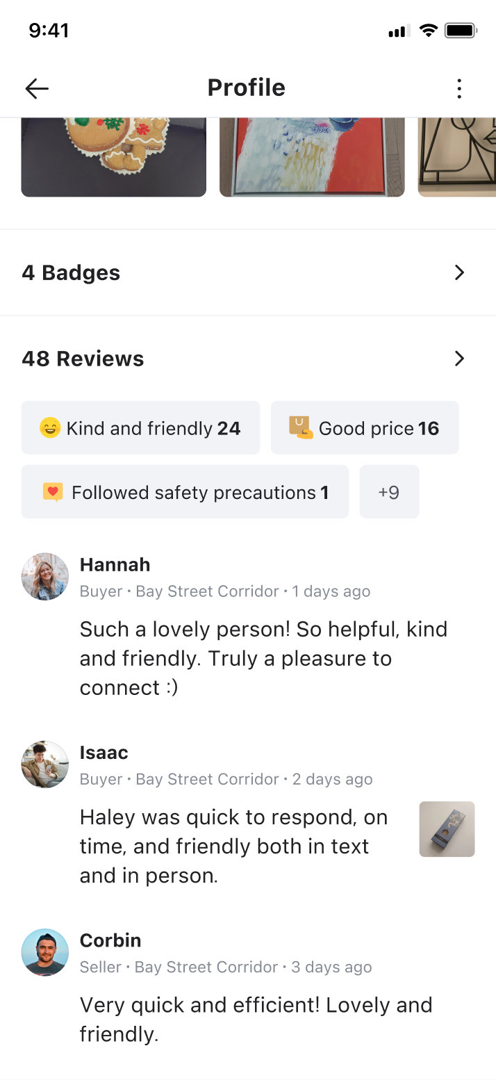 Real reviews